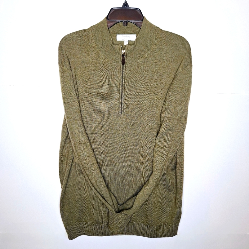 Turbury Est. 1980 100% extra fine merino wool sweater size large.
